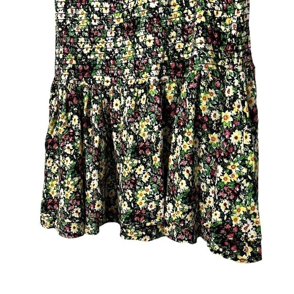AFRM Joanna Smocked Mini Dress in Green Garden Floral NWT New With Tags 
Size XS - Picture 5 of 10